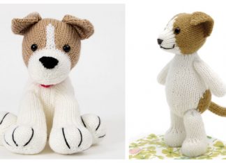 Amigurumi Jack Russell Toy Dog Free Knitting Patterns