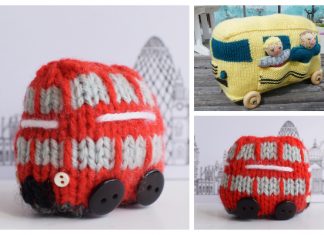 Amigurumi Toy Bus Free Knitting Patterns