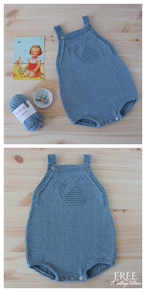 Knit Whale Baby Fofo Onesies Free Knitting Patterns