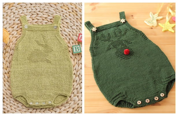 Knit Baby Fofo Onesies Free Knitting Patterns