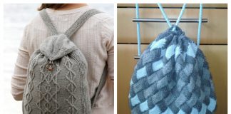 Knit Backpack Free Knitting Patterns
