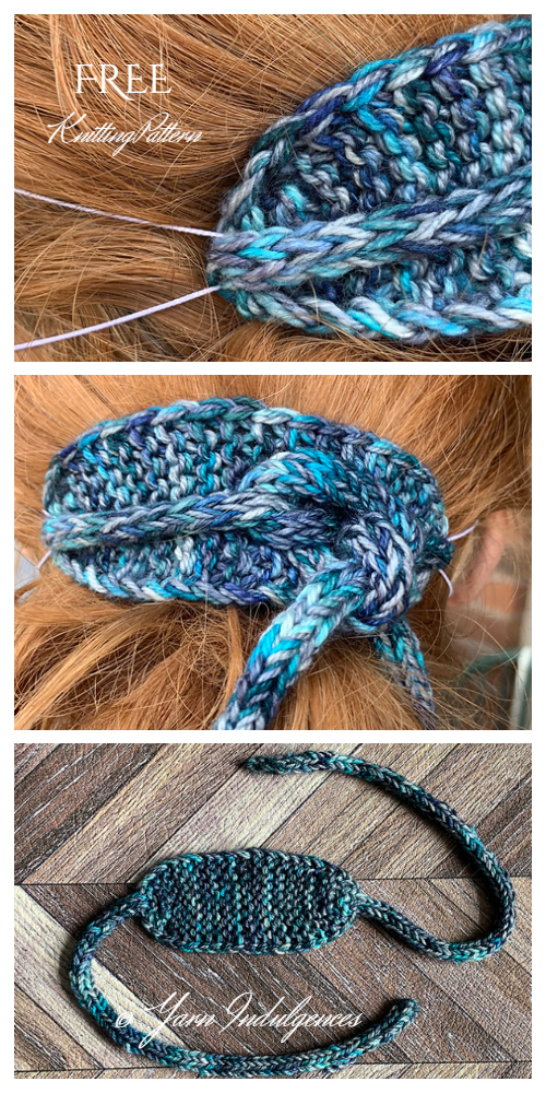 Free Pattern for Knit Ear Savers - I Like Knitting