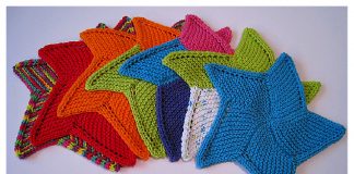 Knit Starfish Cloth Free Knitting Pattern