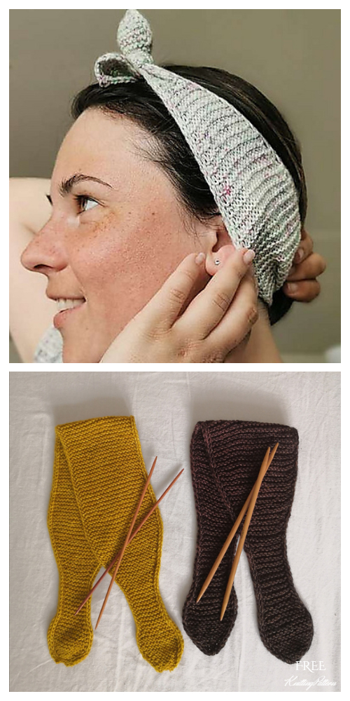 Knit Summer Headband Free Knitting Patterns