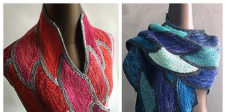 Tipping the Scales Shawl Free Knitting Pattern