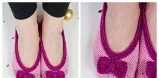 Knit Eve Slippers Free Knitting Pattern