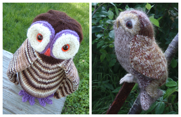 Amigurumi Owl Free Knitting Patterns Knitting Pattern
