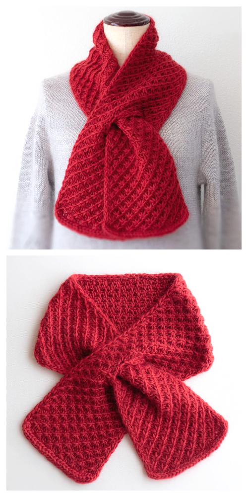 Simple Scarf Knitting Pattern - Mikes Natura