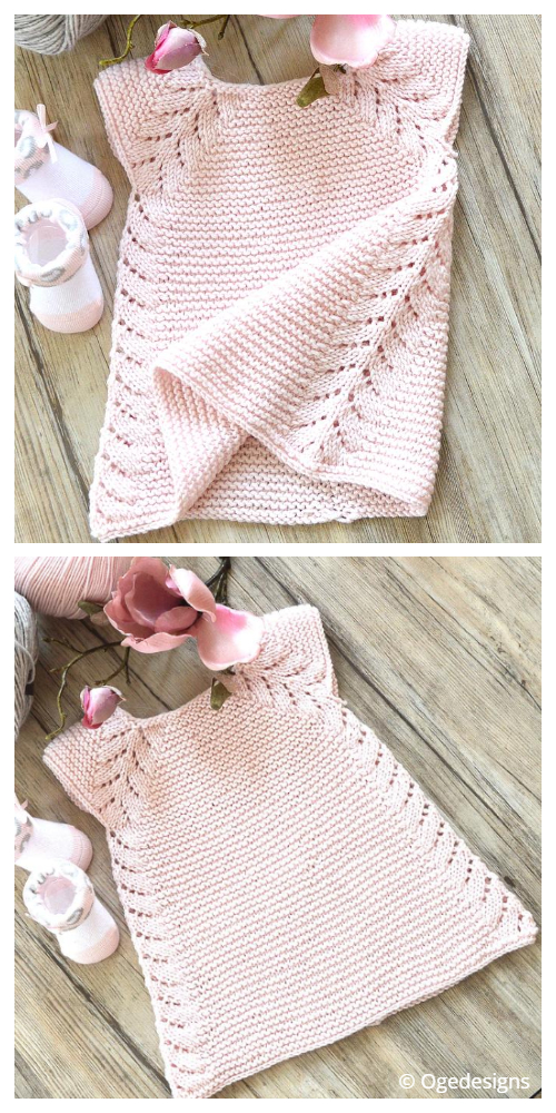 Knit Norwegian Fir Sweater Tunic Top Knitting Patterns