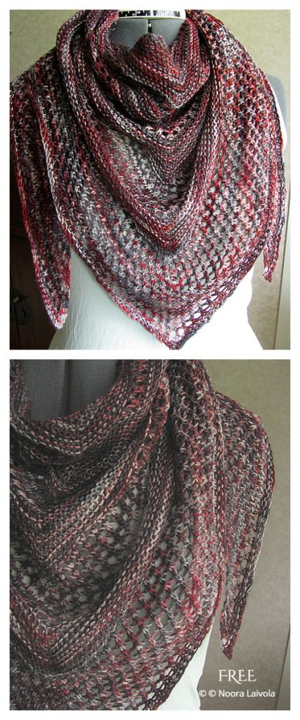 Reyna Shawl Free Knitting Pattern - Knitting Pattern