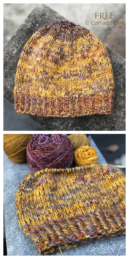 Scrap Yarn Help Hat Free Knitting Patterns