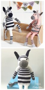 Amigurumi Zebra Free Knitting Patterns - Knitting Pattern