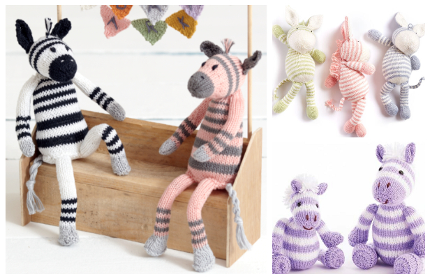 Amigurumi Zebra Free Knitting Pattern