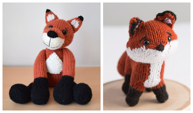 Amigurumi Little Fox Free Knitting Patterns