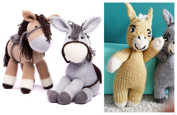 Amimgurumi Donkey Free Knitting Pattern