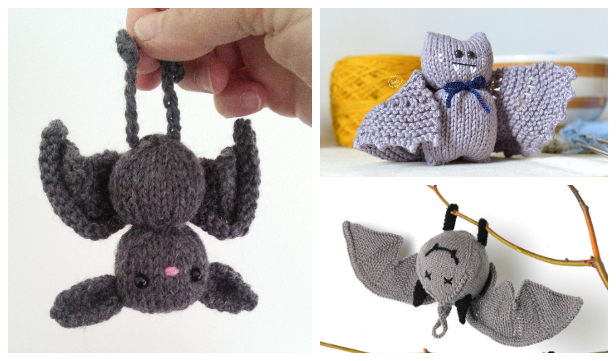 Amigurumi Halloween Bat Knitting Patterns