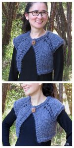 Women Bolero Cardi Free Knitting Patterns - Knitting Pattern