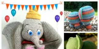Amigurumi Baby Elephant Free Knitting Patterns