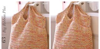 Knit Easy Bag Free Knitting Pattern
