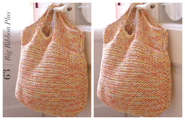 Knit Easy Bag Free Knitting Pattern