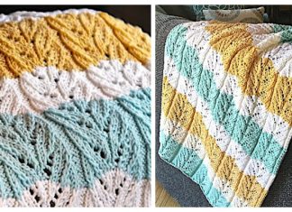 Mistral Blanket Free Knitting Pattern