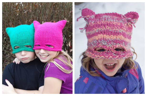 Zsa Mask Hat Combo Free Knitting Patterns