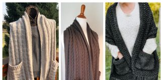 Pocket Shawl Knitting Patterns