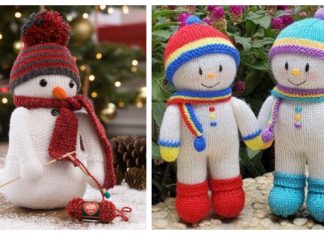 Amigurumi Snowman Free Knitting Patterns