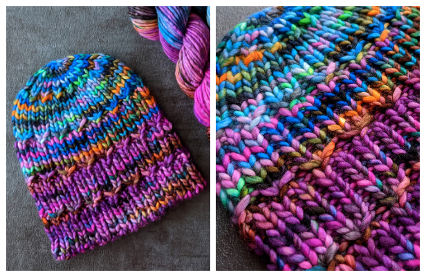 Chonk Head Hat Free Knitting Pattern