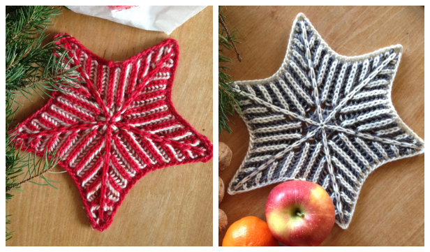 Christmas Star Free Knitting Patterns - Knitting Pattern