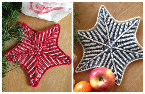 Christmas Star Free Knitting Patterns