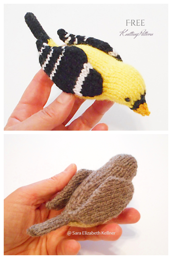 Amigurumi Songbird Free Knitting Patterns