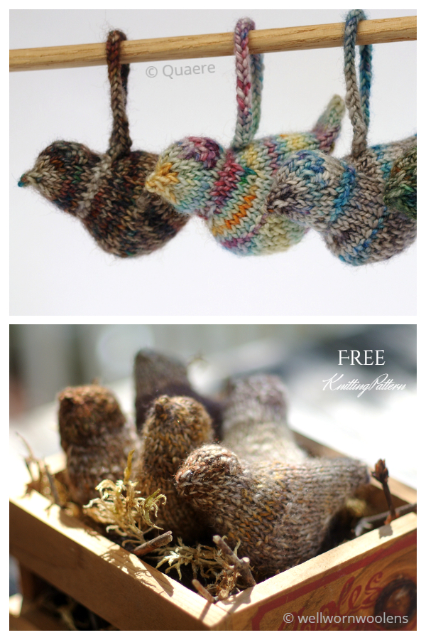 Amigurumi Bluebird of Happiness Free Knitting Patterns