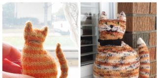 Amigurumi Window Cat Free Knitting Patterns
