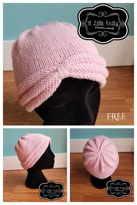 Turban Hat Free Knitting Pattern - Knitting Pattern