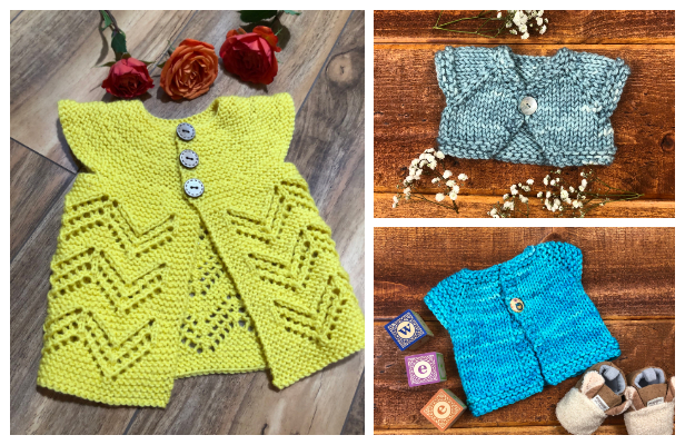 Wee Baby Cardigan Free Knitting Patterns