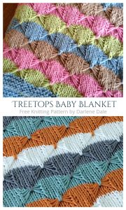 Butterfly Stitch Blanket Free Knitting Patterns - Knitting Pattern