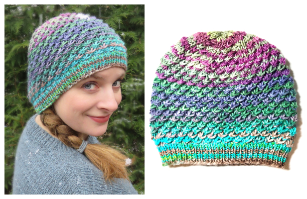 Fireworks Hat Free Knitting Pattern