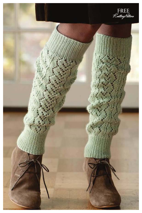 Leg Warmers Free Knitting Patterns Knitting Pattern