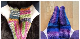 Unique Slippers Free Knitting Patterns