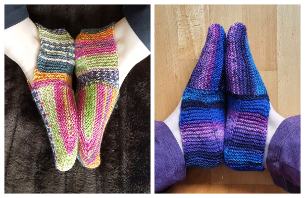 Unique Slippers Free Knitting Patterns