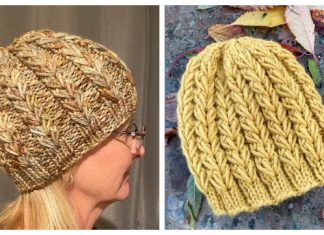 Winter Love Hat Free Knitting Pattern