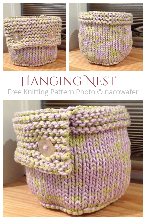 knit Hanging Nest Free Knitting Patterns