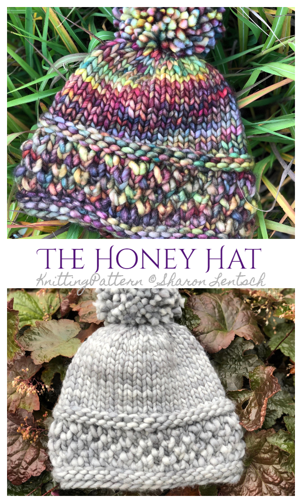 The Honey Hat Knitting Pattern