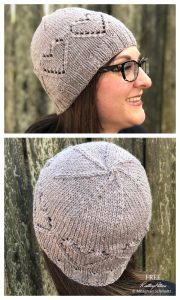 Lace Heart Hat Free Knitting Patterns - Knitting Pattern