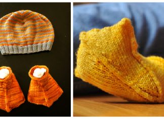 Baby Duck Boots Free Knitting Patterns