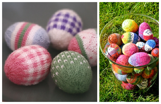 Knit Easter Eggs Free Knitting Patterns