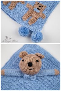 Teddy Bear Lovey Free Knitting Patterns - Knitting Pattern