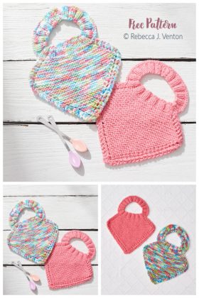 Easy Baby Bib Free Knitting Patterns - Knitting Pattern