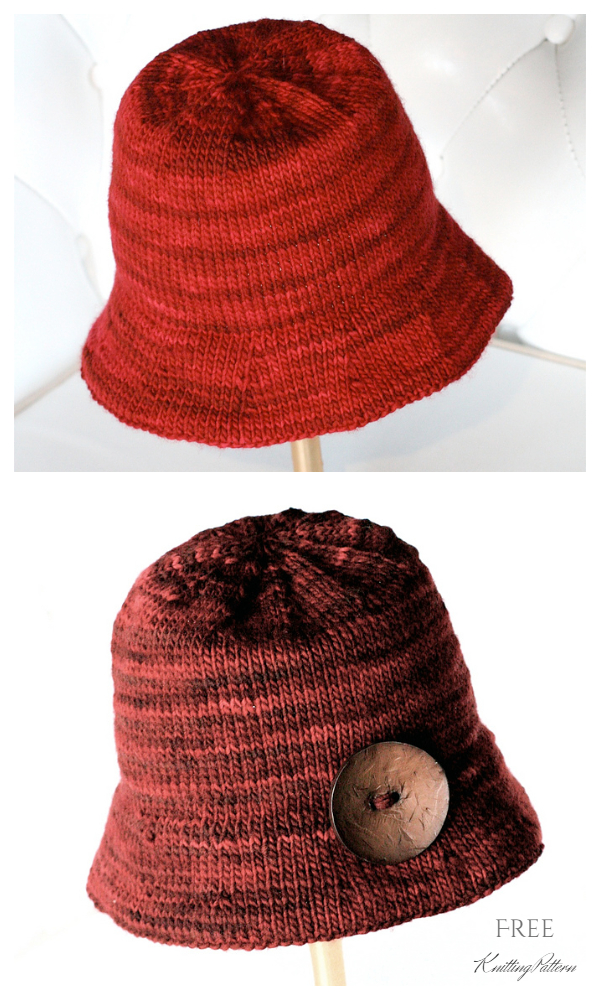 Knit Better Bucket Hat Free Knitting Pattern